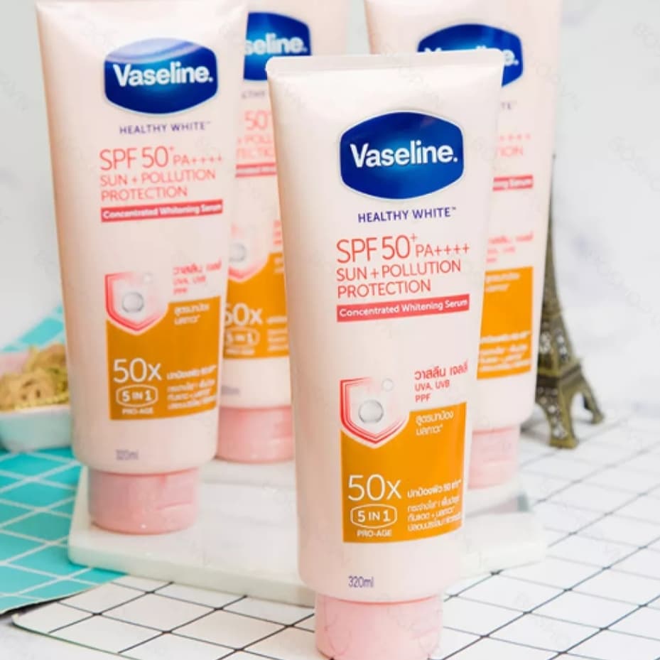Sữa Dưỡng Thể Vaseline 50X SPF 50 Thái Lan