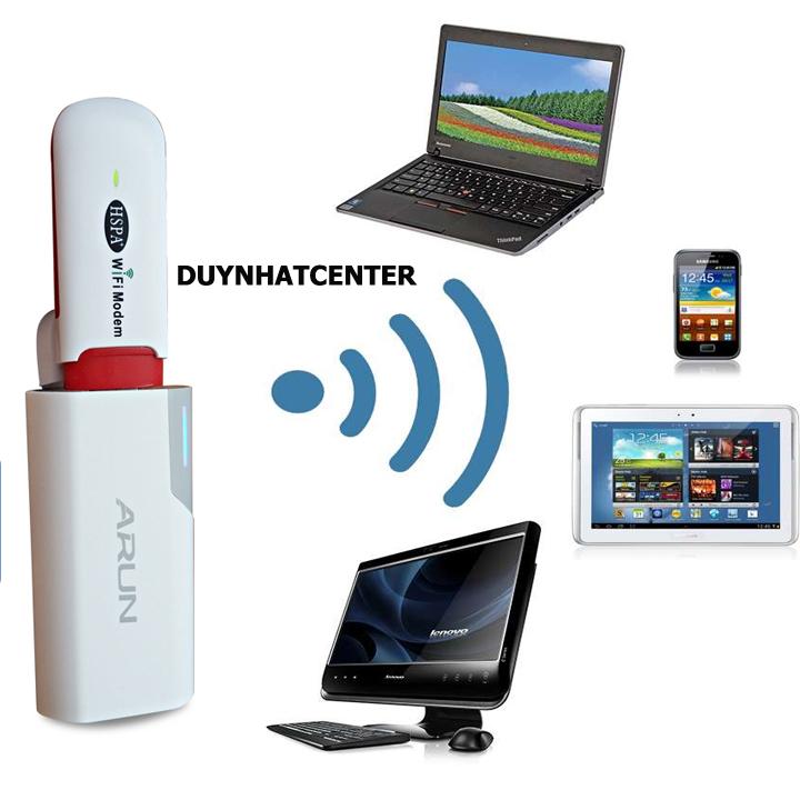 Cục phát sóng wifi di động 3g 4g HSPA sài đa mạng tốc độ điện xẹt