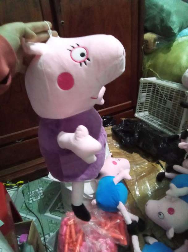 heo peppa nhồi bông siêu dễ thương