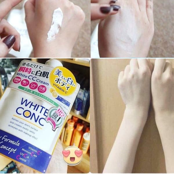 Sữa dưỡng thể White Conc CC Cream Vitamin C 200g