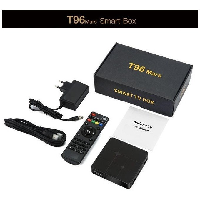 Android Tivi Box T96 Mars Mini Ram 2GB Rom 16GB Android 7.1.2