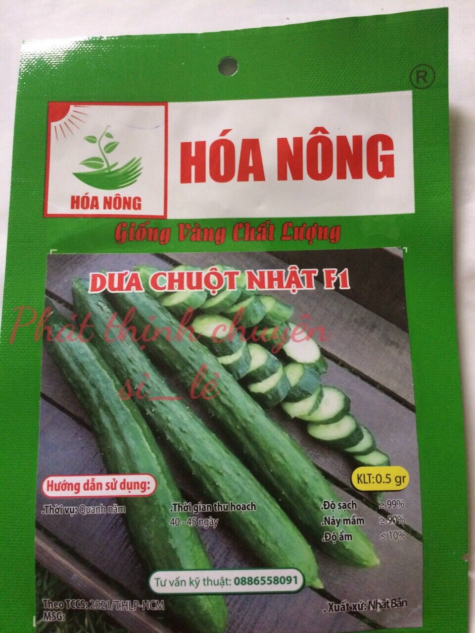 0.5 gram hạt giống dưa chuột trái dài f1 tự thụ phấn, giống trái nhiều