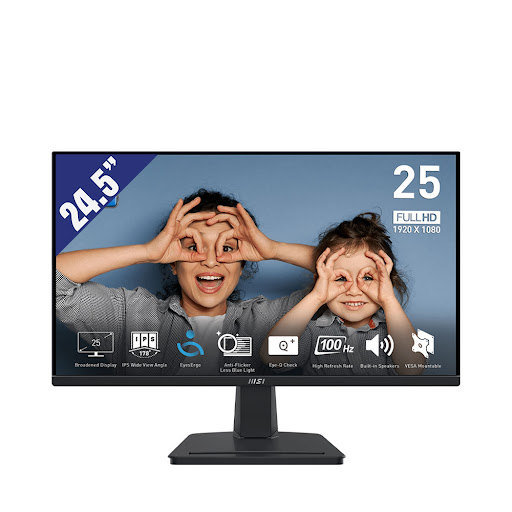 Màn hình LCD MSI 24.5" MP251 (1920 x 1080/IPS/100Hz/1 ms/Adaptive Sync) - Bảo hành 24 tháng