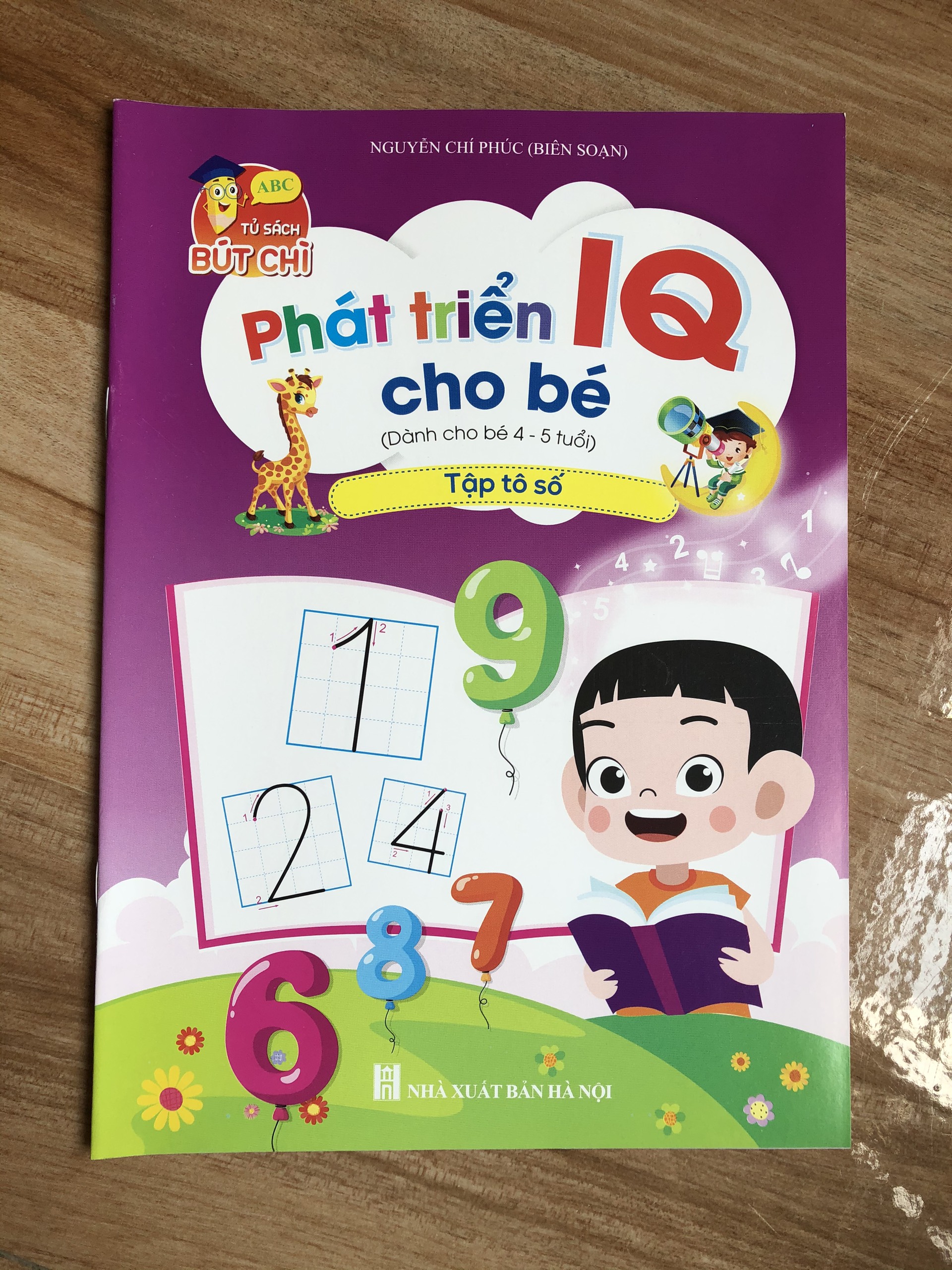 Sách - Phát Triển IQ Cho Bé 4 đến 5 tuổi (Combo 8 quyển)