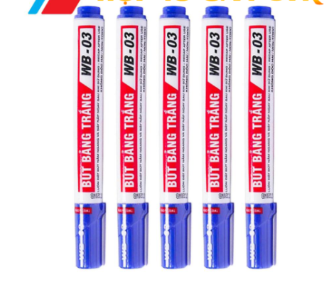 Bút long viết bảng trắng bôi được Thiên Long - Màu Xanh