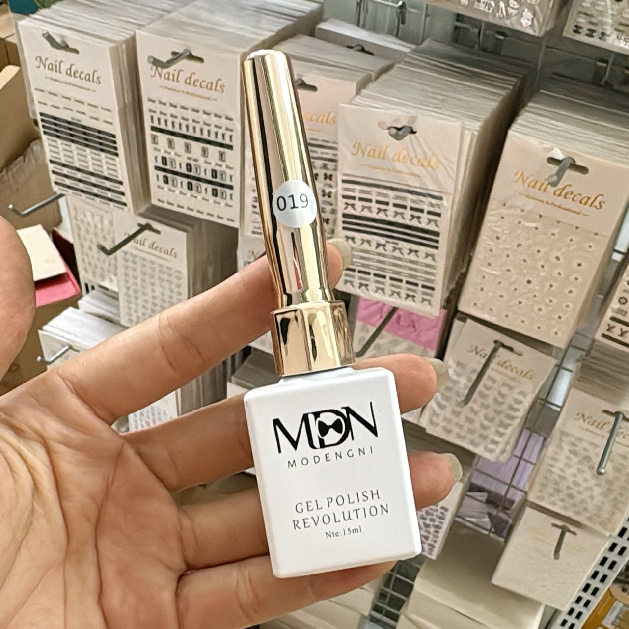 Sơn Gel Thạch Đỏ Rượu Lẻ Màu - Mini Nails