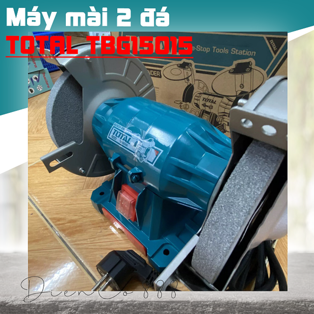 Máy mài 2 đá 150mm TOTAL TBG15015 150W