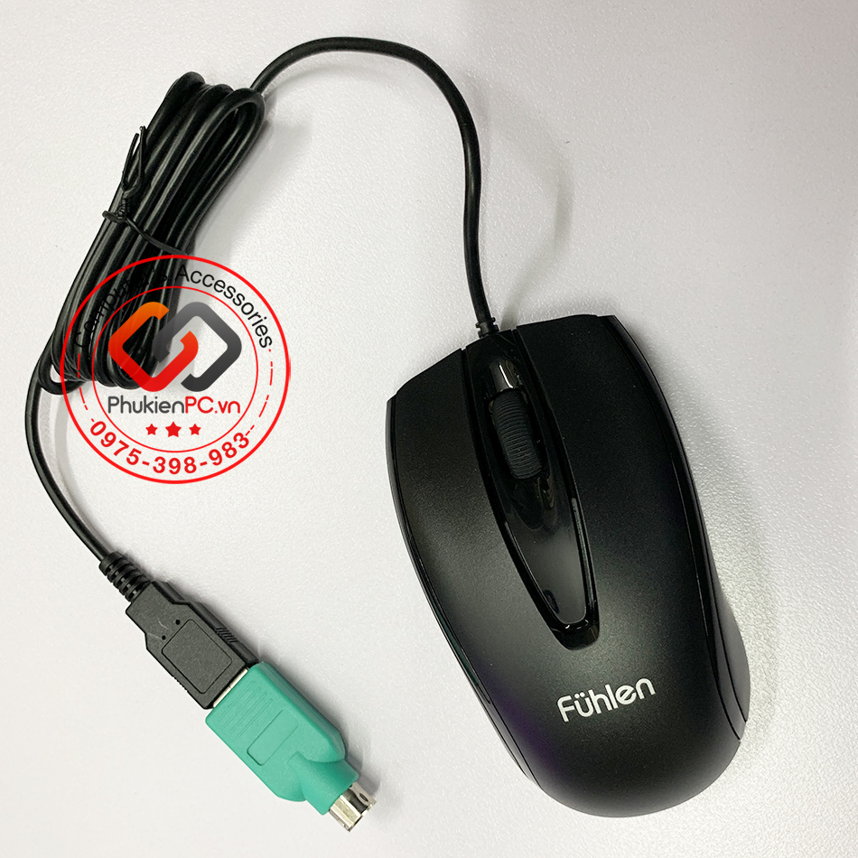 Optical Mouse round toe PS2 for PC computer desk, sync, industrial computer, goods fuhlen genuine