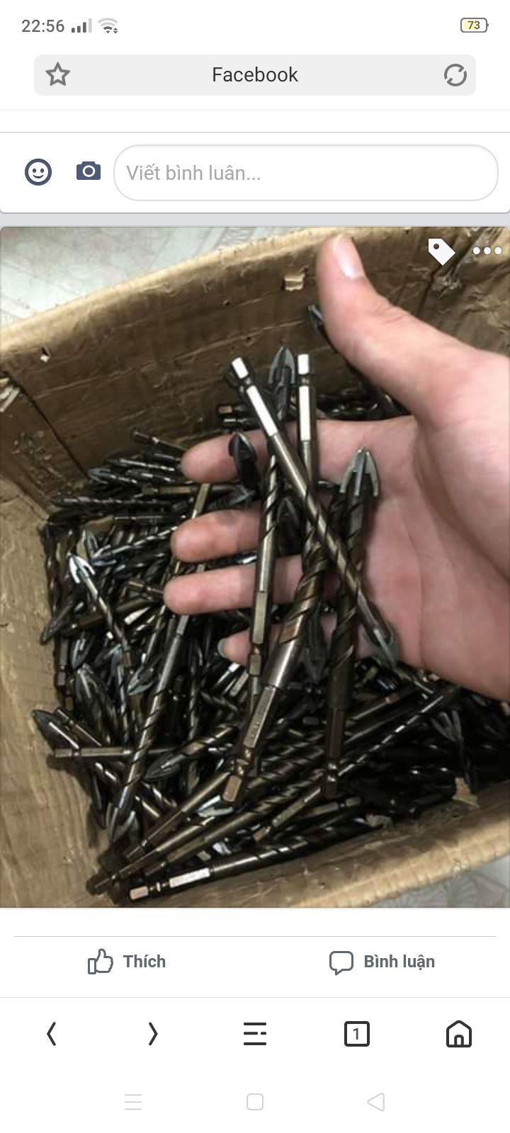Bộ 4 mũi khoan đa năng 6 6 8 8mm