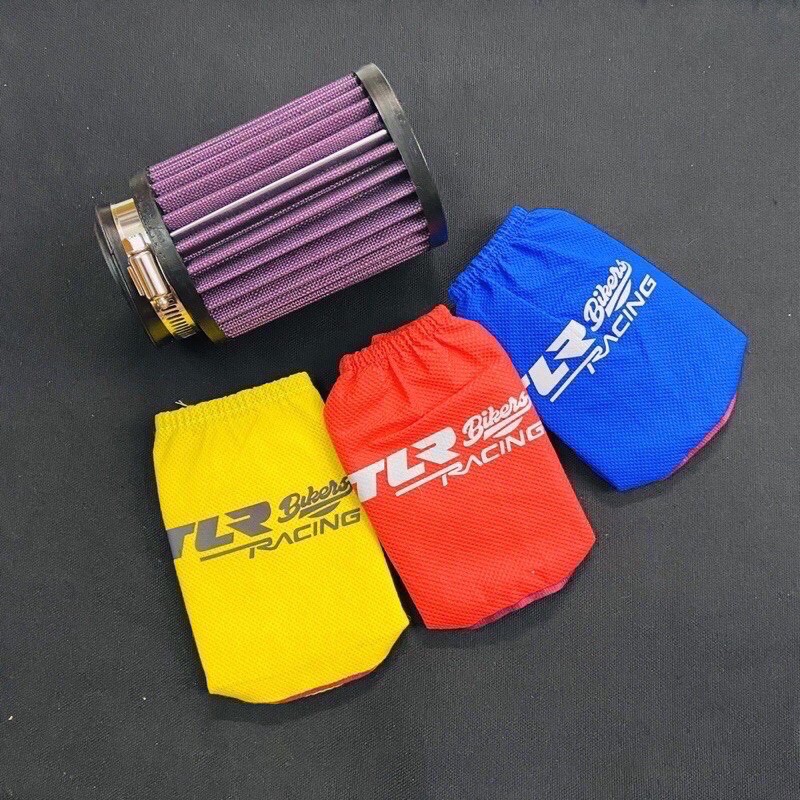 Lọc gió trụ Kn 1280 gắn mọi loại xe " có tẩm dầu KN xịn " kèm Áo mưa