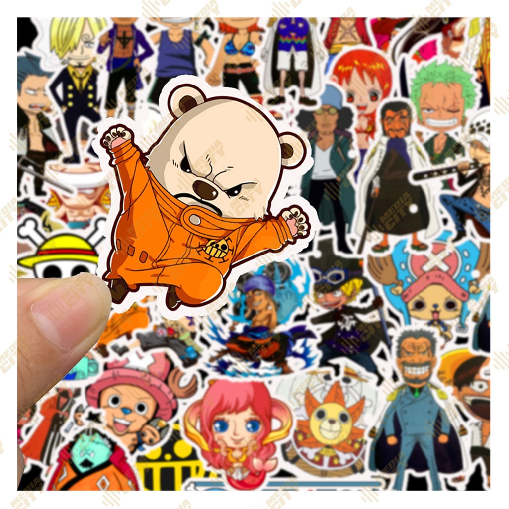 [] miếng dán One Piece 2021 graffiti One Piece hoạt hình dán vali