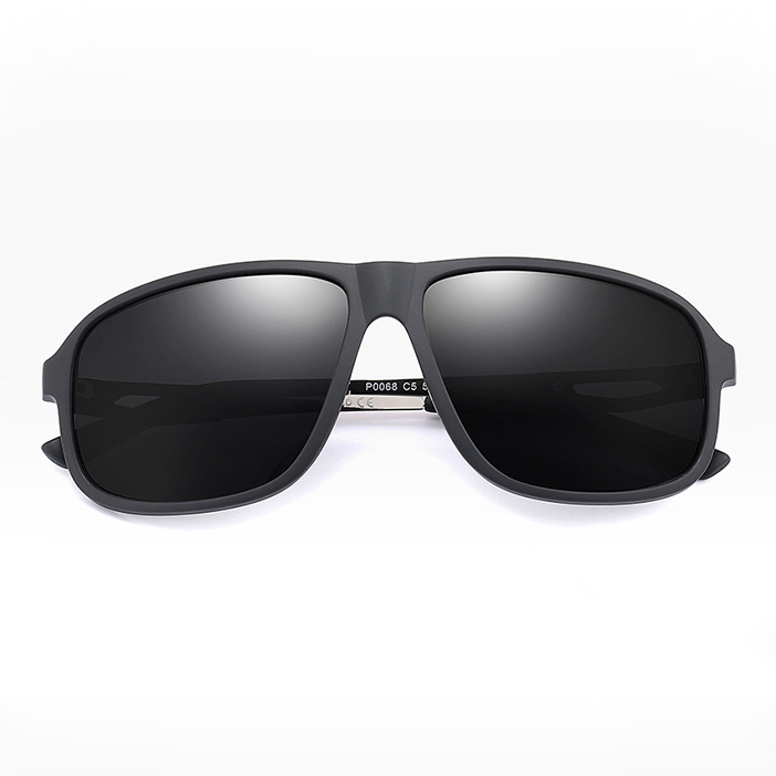 Kính mát thời trang unisex ROBEO P0068 (Đen nhám)