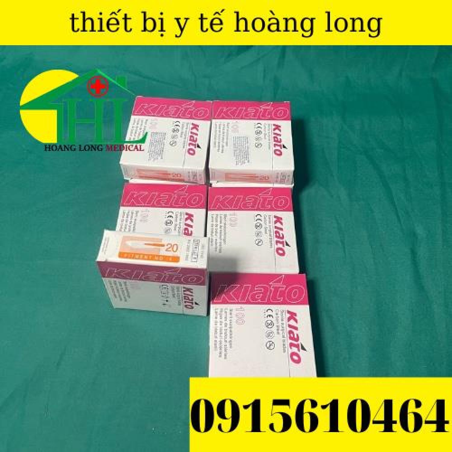 Lưỡi dao mổ kiato số 20 hộp 100 cái