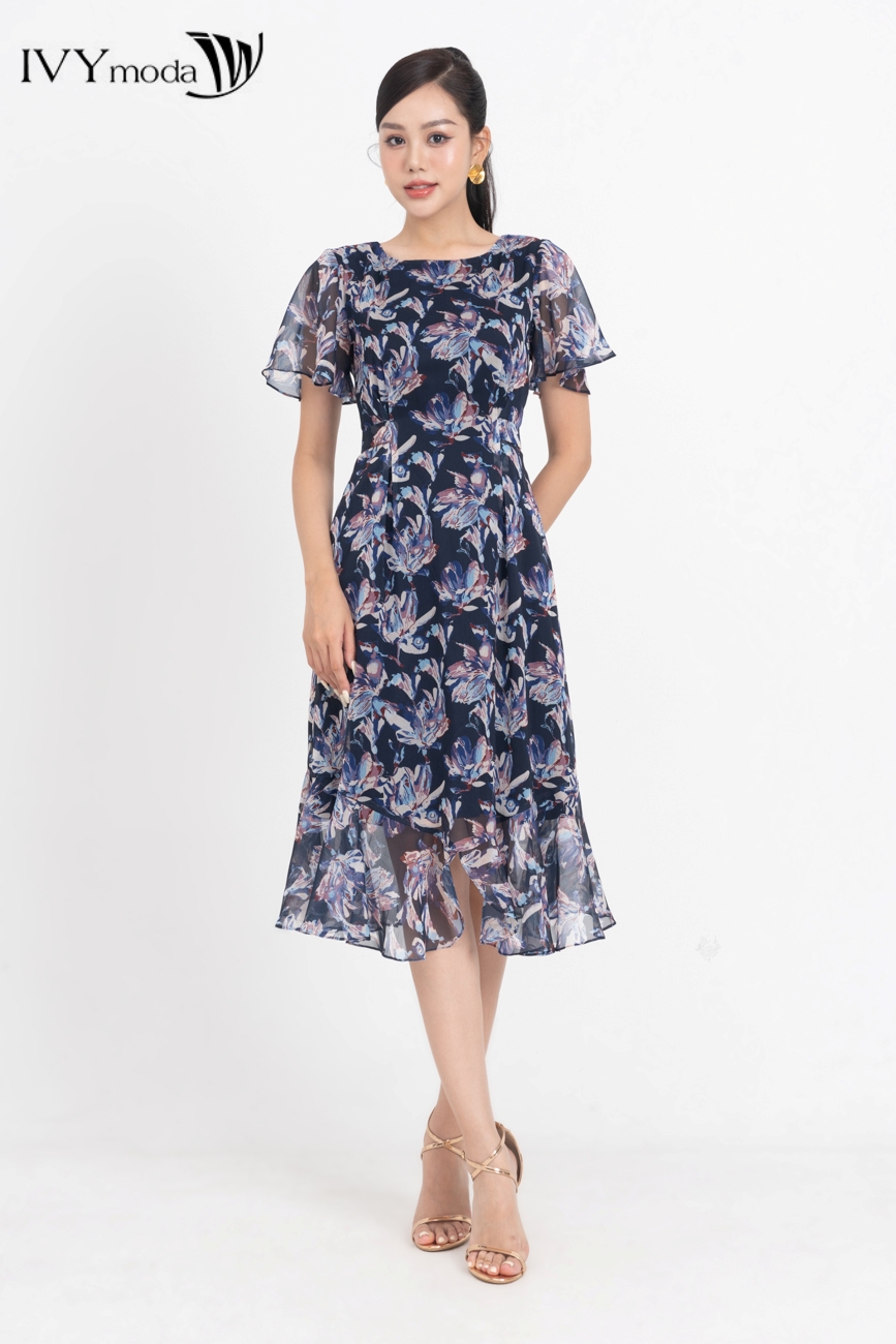 Đầm cánh tiên đuôi cá IVY moda MS 48M8662