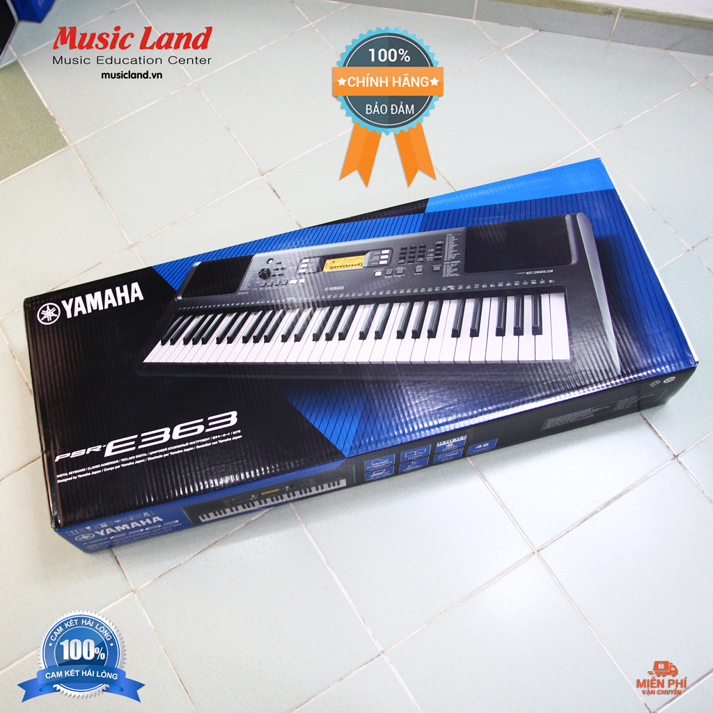 Đàn Organ Yamaha PSR E363 - Chính Hãng
