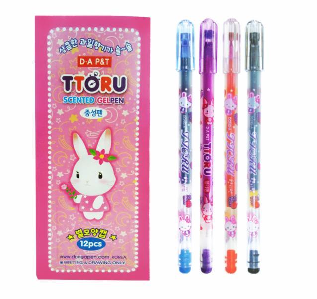 12 Bút Ttoru Thơm Viết Nho Hàn Quốc Mực Tím