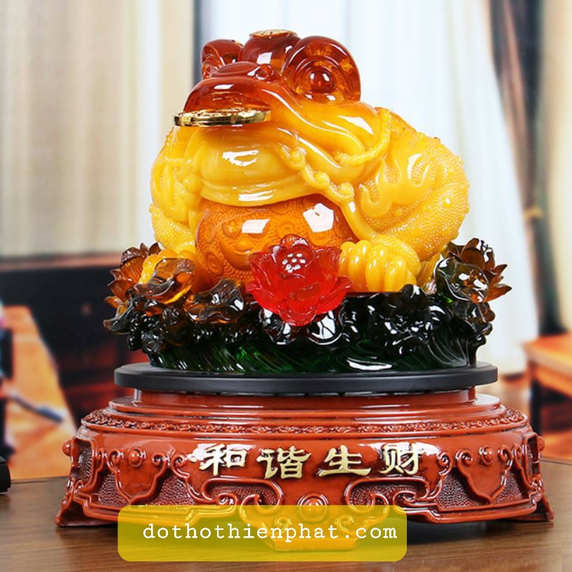 Thiềm thừ phong thủy cao 28 cm