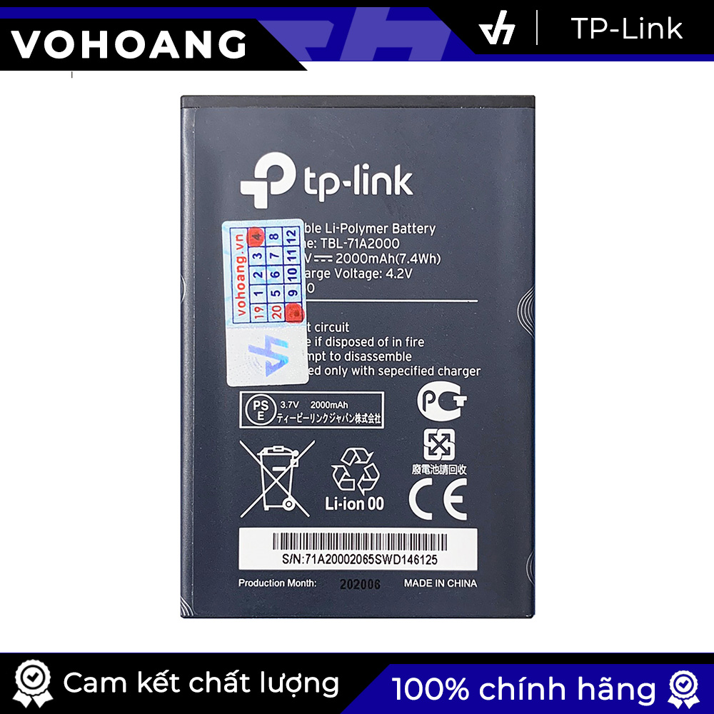 Pin TP-LINK dùng cho M7300 (TBL71A/TBL71B/TBL60A/TBL65A)
