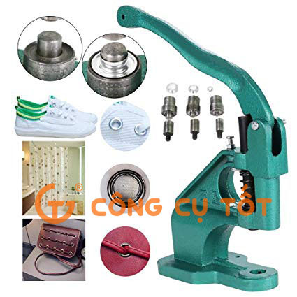 Máy đóng khoen bạt bằng tay GT371 ( chưa bao gồm cối đóng khoen) đến bấm lỗ