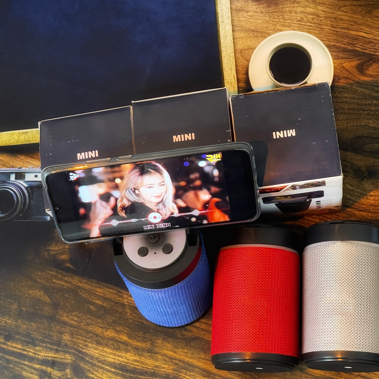 Loa Bluetooth MiNi 125 - Kết nối: USB-C sạc, Bluetooth v5.0 [BẢO HÀNH 12 THÁNG]