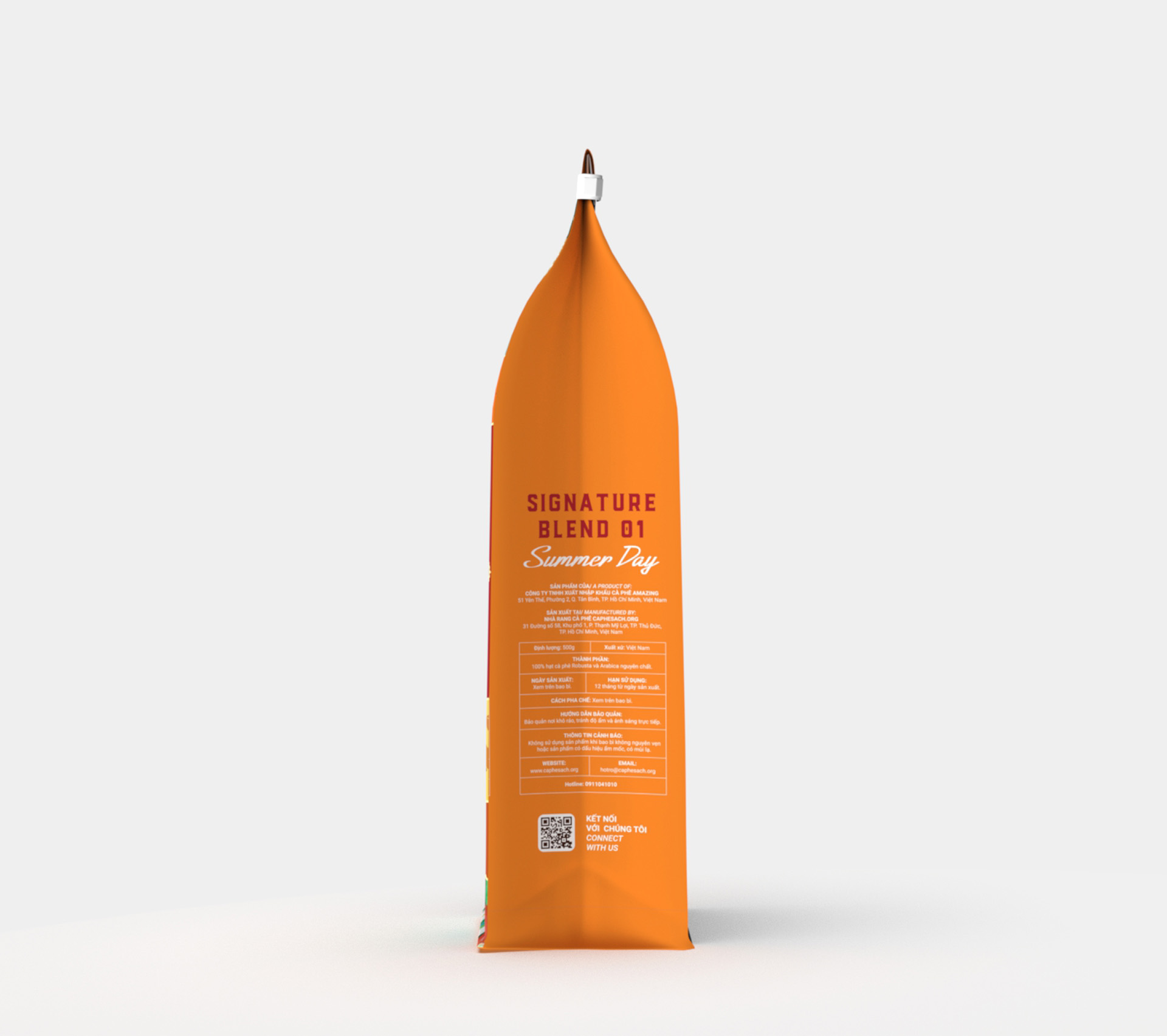 Cà Phê Blend 80 Arabica & 20 Robusta Premium - Summer Day | Mượt mà, hương trái cây | Pha Espresso
