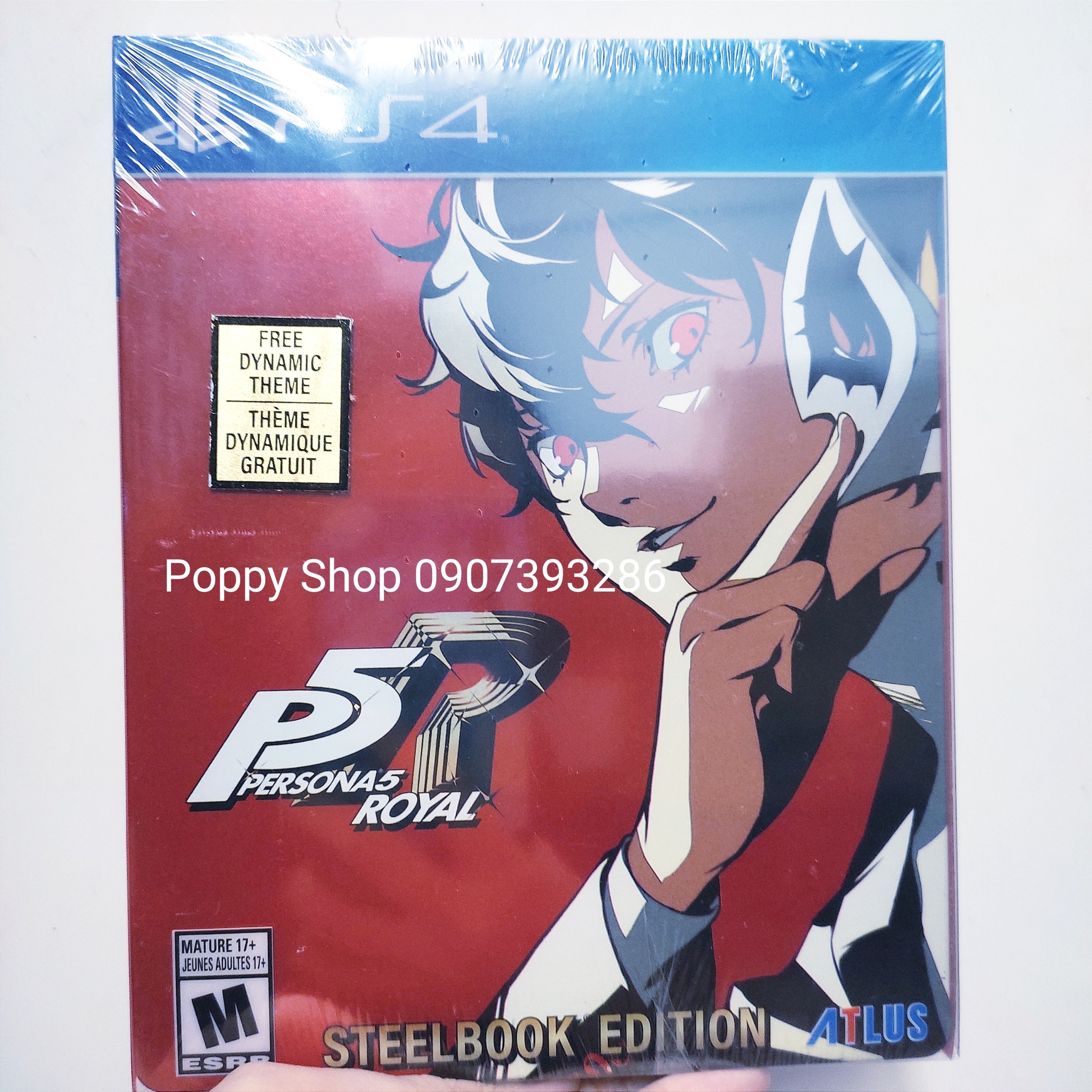 Game PS4 : Persona 5 Royal: Steelbook Launch Edition US