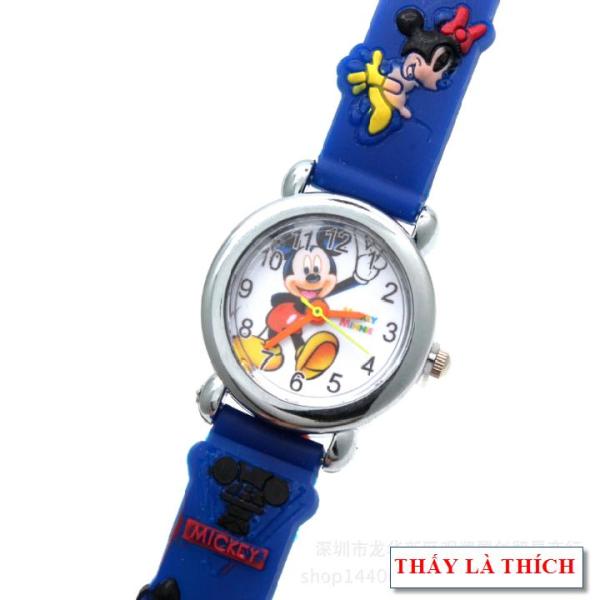 Đồng hồ bé gái Thấy Là Thích họa tiết 3d Chuột Mickey - DH2019100014020039