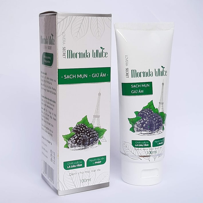 Sữa rửa mặt Morinda White sạch mụn giữ ẩm