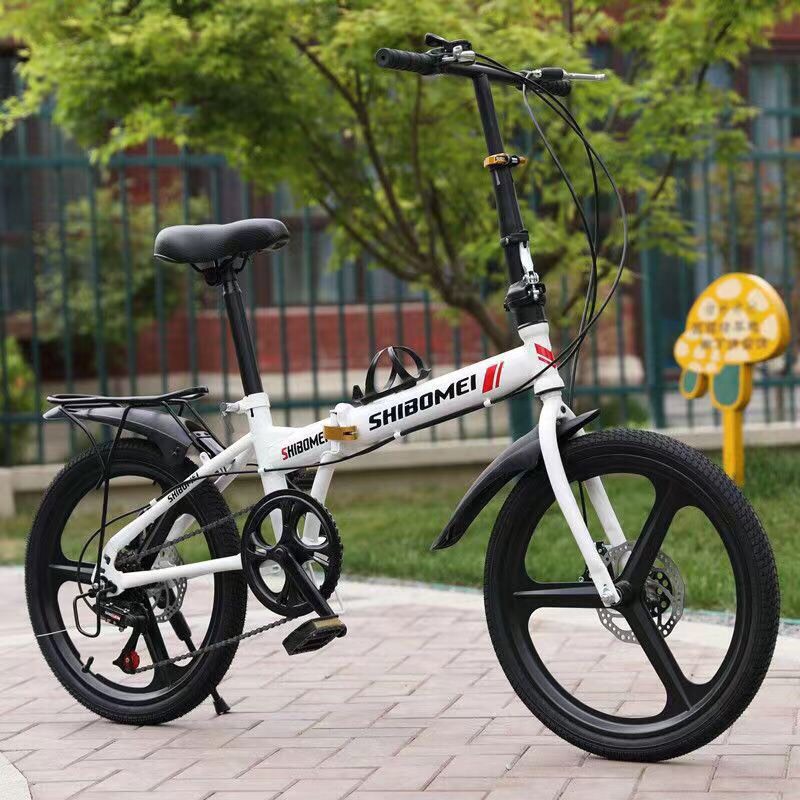 Xe đạp thể thao Shiaomei đúc gấp gọn, 20 inch tiện lợi dễ gấp gọn kèm ảnh video thật