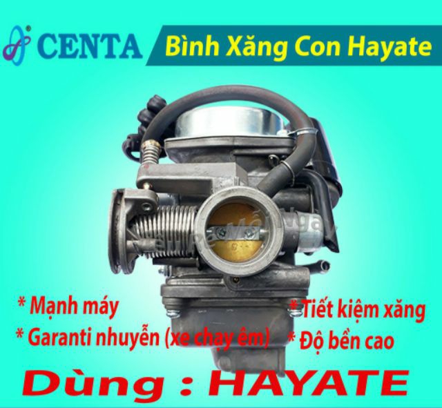 Bình Xăng Con -  Hayate 125cc Hiệu Centa Chính Hãng