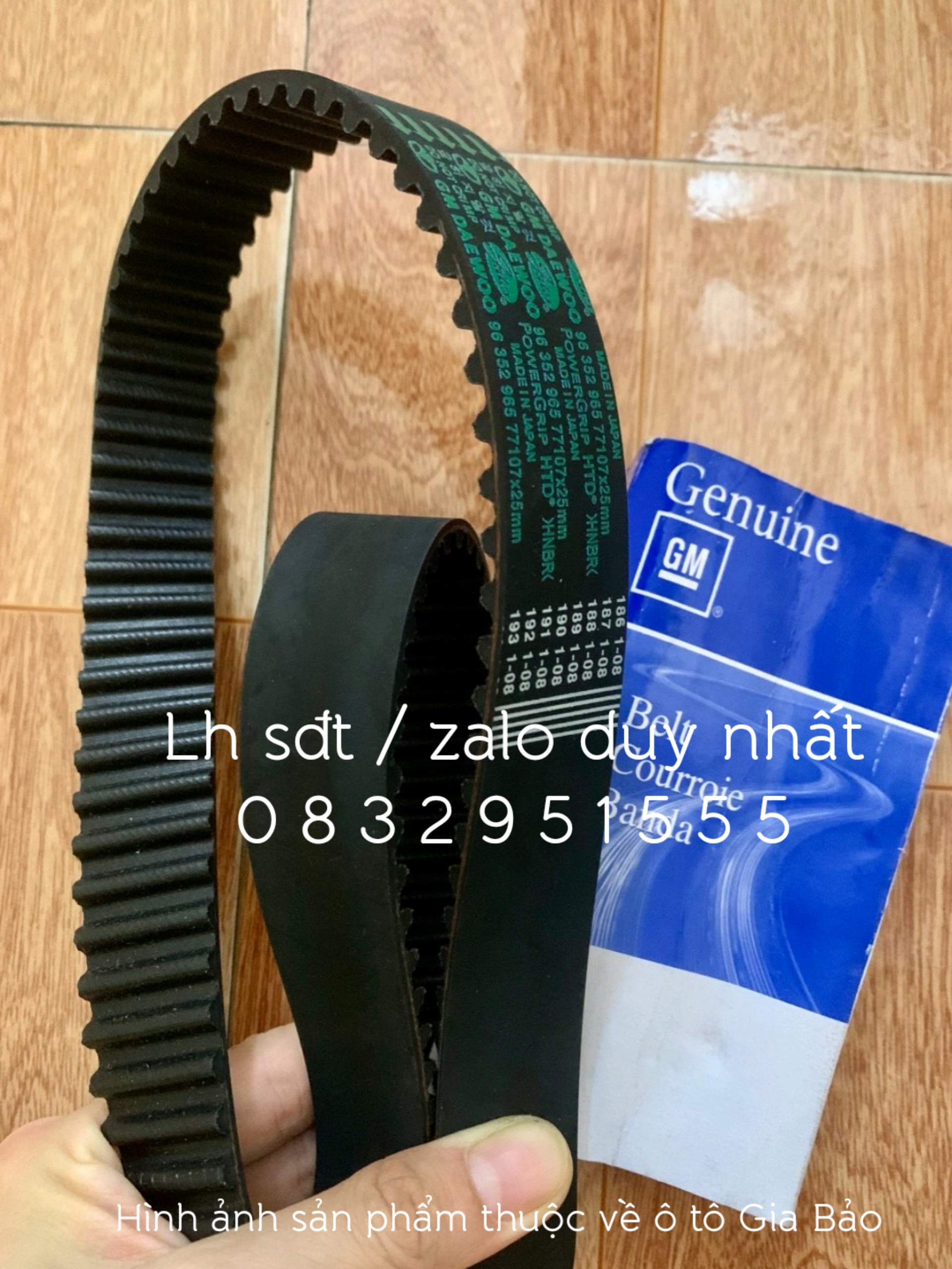 Matiz, Spark M200, Matiz 3 Timing Belt (Genuine, 107 Teeth Version)