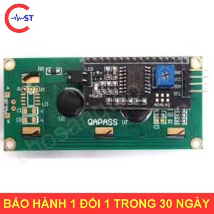 LCD 1602 5v Xanh Dương I2C