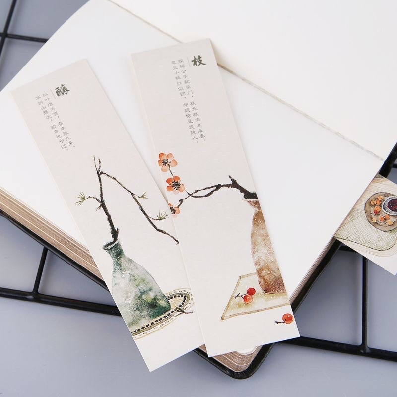 bookmark đánh dâu sách dễ thương bộ 10 cái