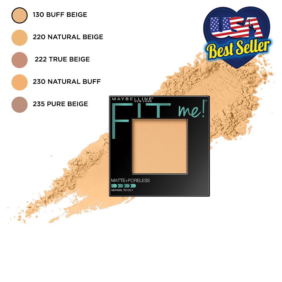 Maybelline - Phấn Phủ Mịn Lì Fit Me Maybelline Fit Me Matte + Poreless Powder