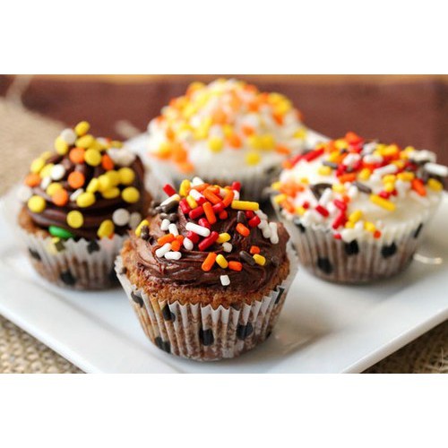 Kẹo trang trí hạt màu sắc 50g