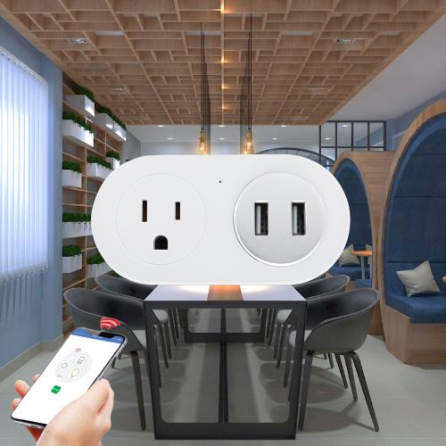 Ổ CẮM ĐIỆN THÔNG MINH 2 CỔNG USB MPE WIFI (SWP16-5)