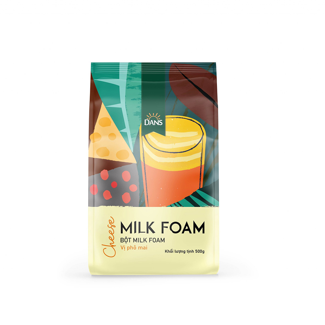 Bột Milk Foam Dans Phô Mai
