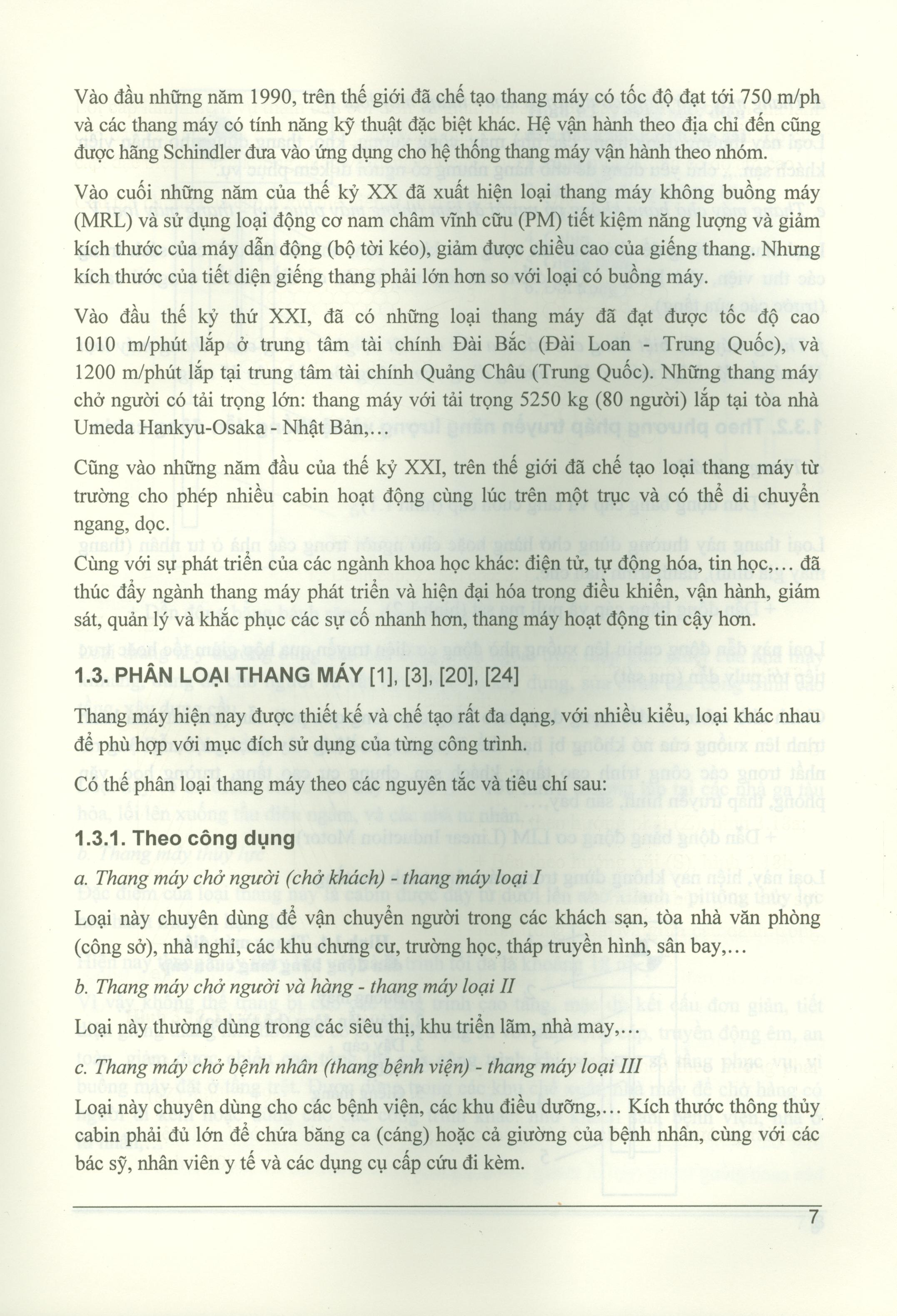 Thang máy và Thang cuốn