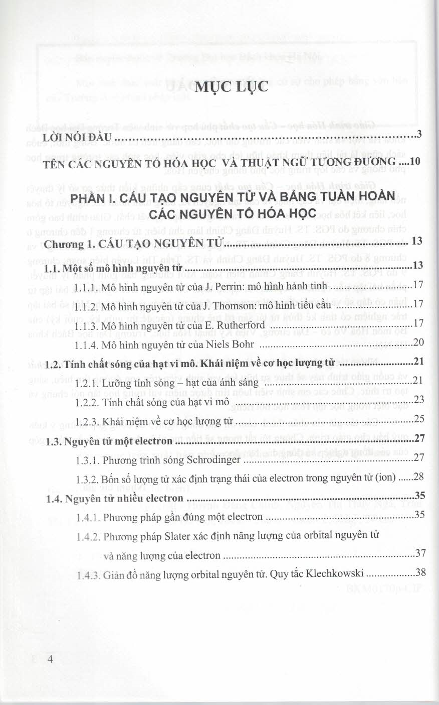 Hóa Học - Cấu Tạo Chất