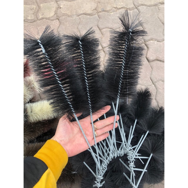 CHỔI CỌ RỬA XE Ô TÔ XE MÁY CƯỚC ĐEN LOẠI ĐẸP - 1 chiếc