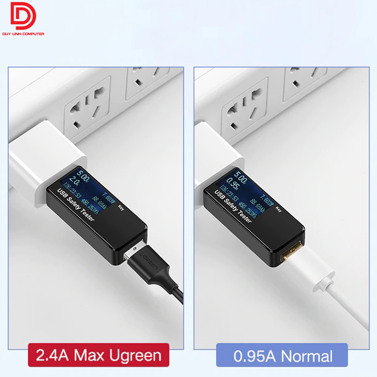 Ugreen 60138 - Cáp USB to Micro USB dài 2m màu đen chính hãng