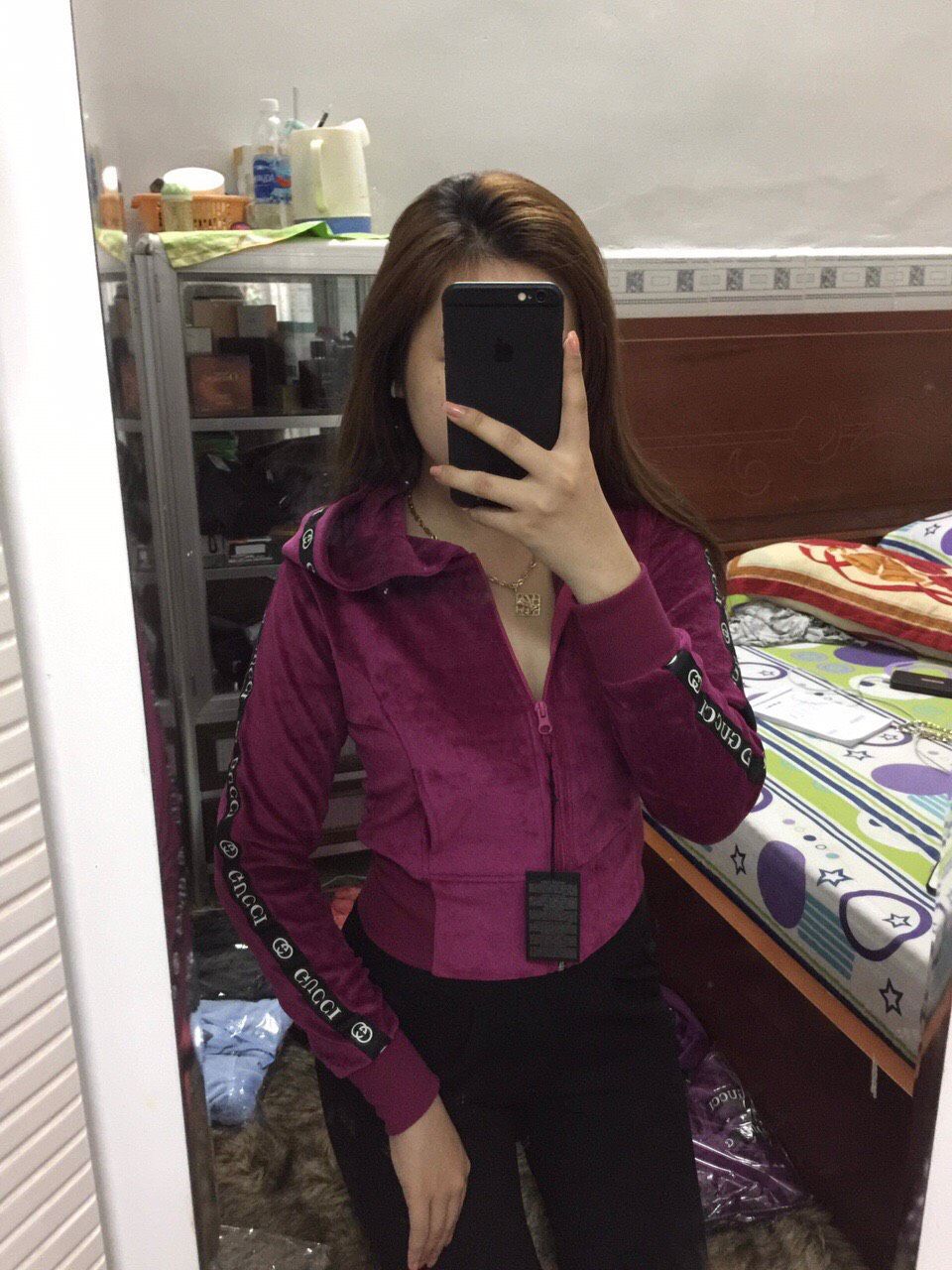 [HCM]ÁO KHOÁC NHUNG KHỈ SỌC VIỀN