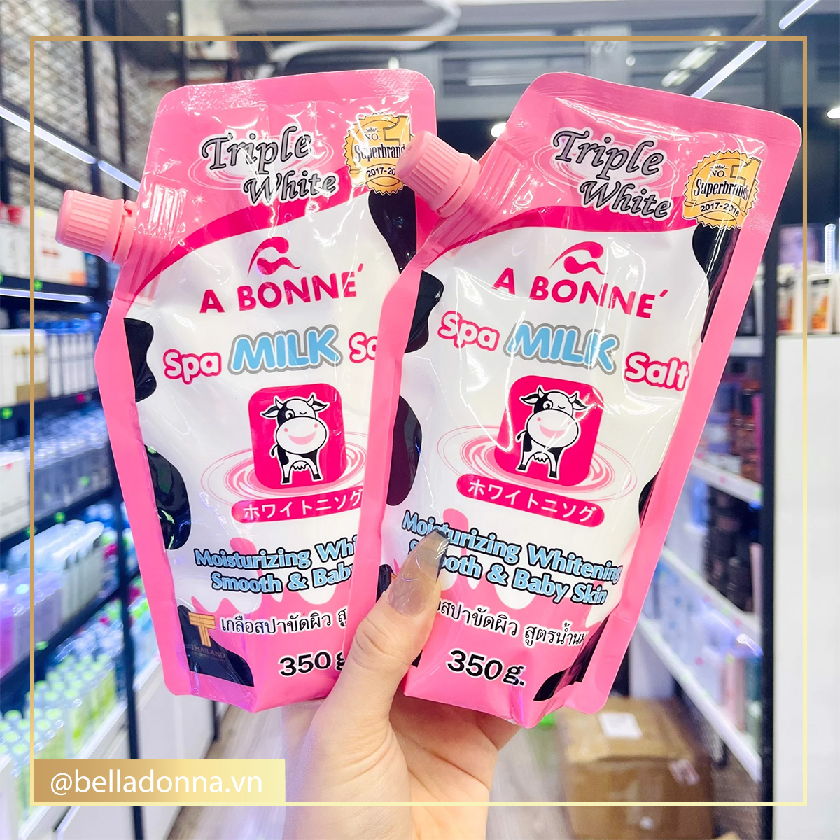 A bonne spa milk salt 350g