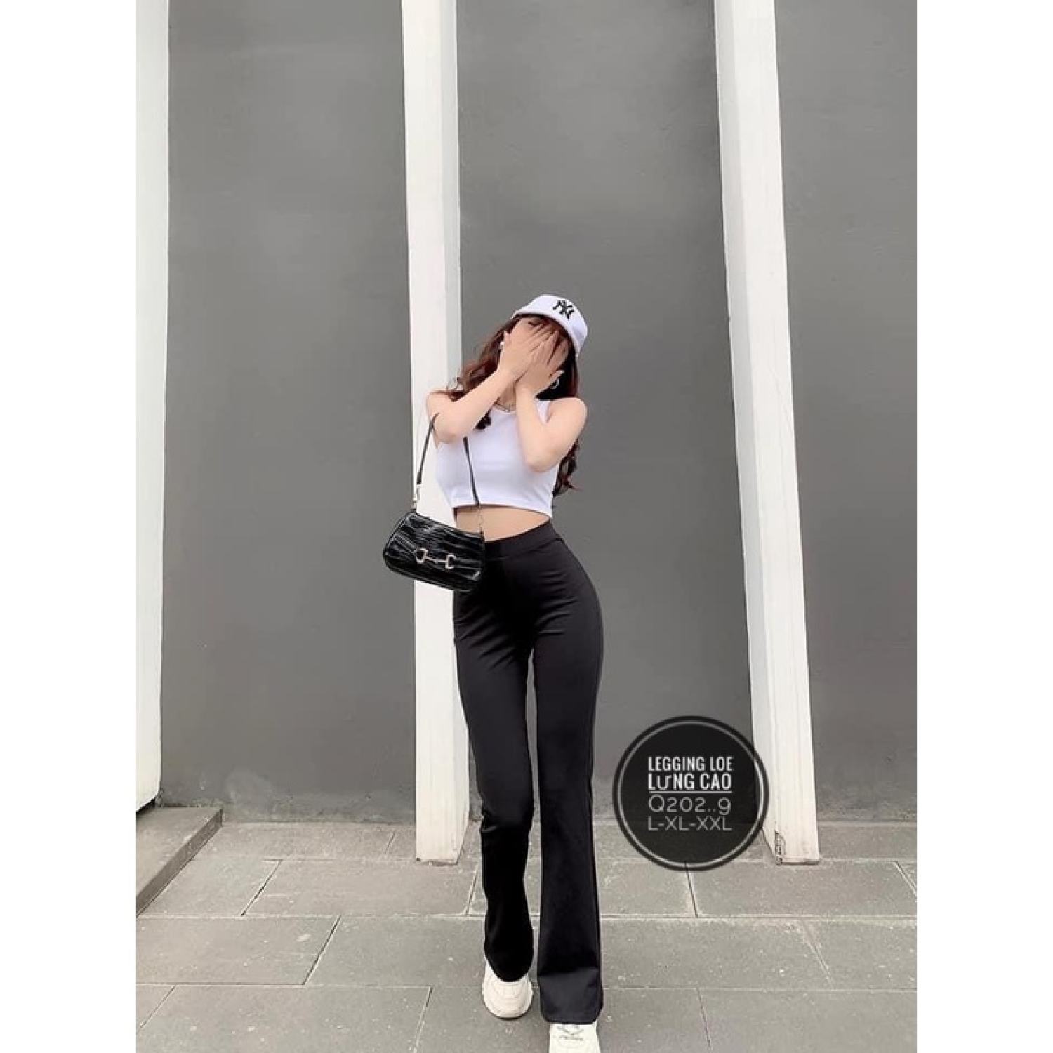 BIGSIZE [THUN + LƯNG CHUN] QUẦN LOE LEGGING HÁCH DÁNG