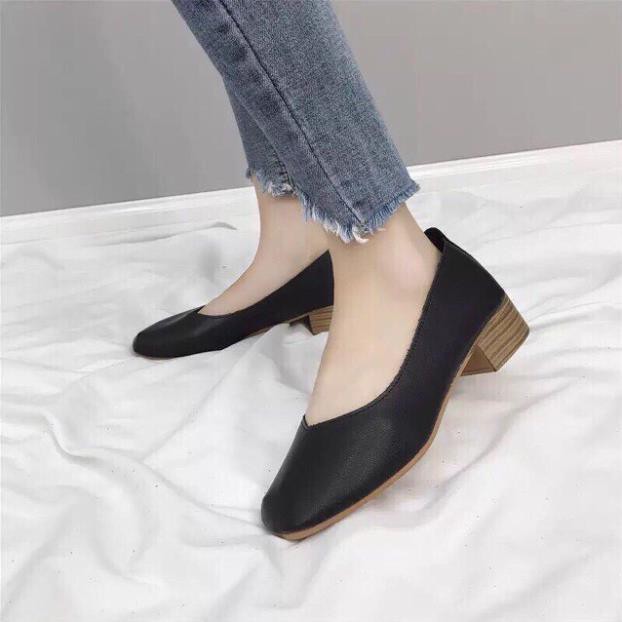 C3 - Giày nữ, giày búp bê đế 3cm
