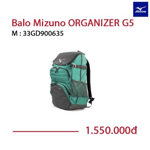 BALO THỂ THAO ORGANIZER G5 MIZUNO