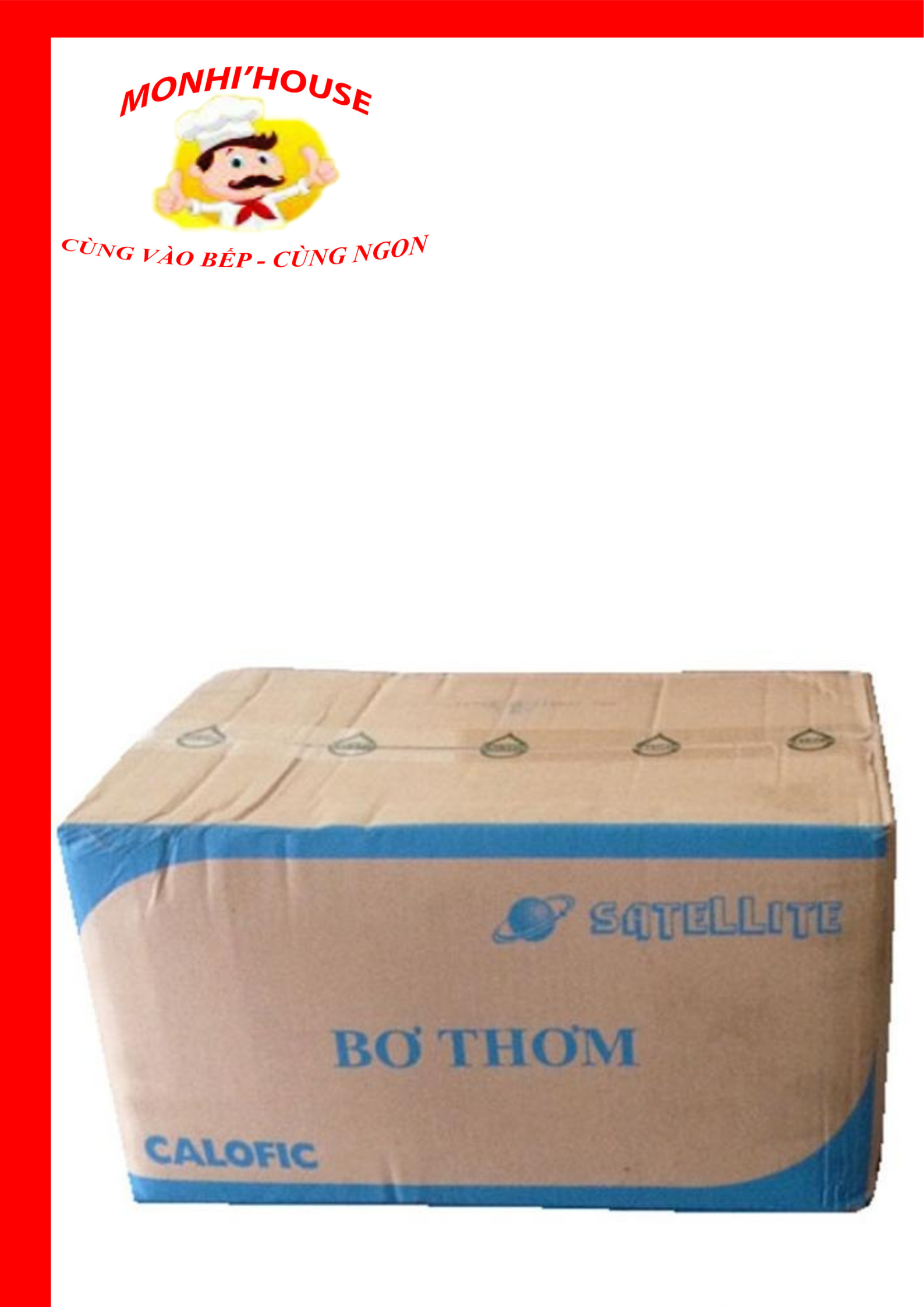500g Bơ thơm ( bơ thực vật) làm bắp rang bơ
