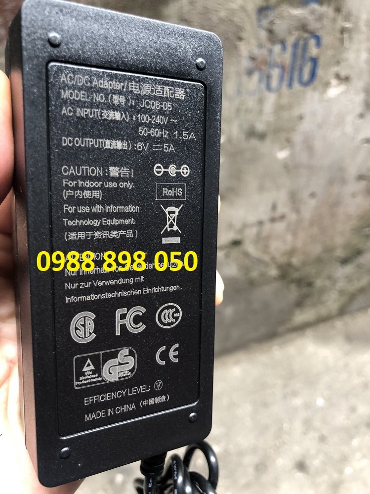 Adapter Nguồn 6v 5a