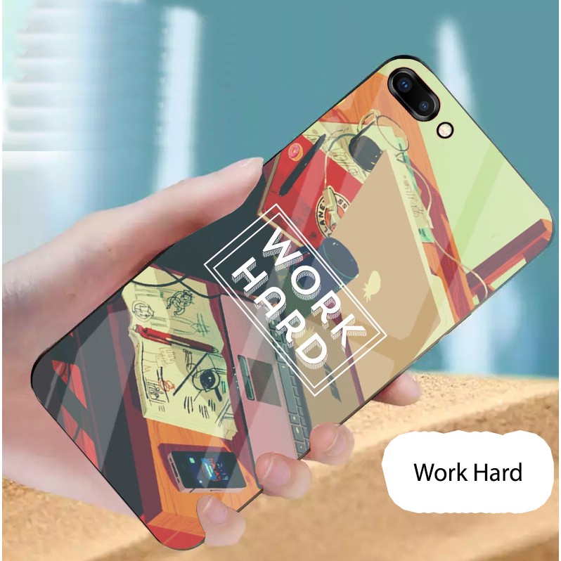 Ốp kính cường lực OPPO A3S, A5, A12E ,REALME C1