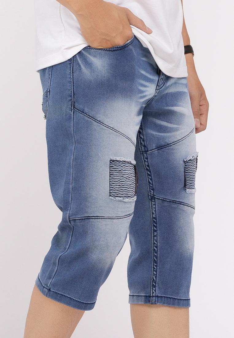 Quần Short Jeans Nam A91 JEANS 157 (Xanh)